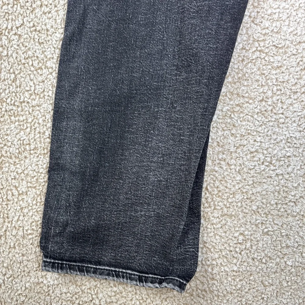 Levis 559 Relaxed Fit Straight Leg Men's Size 40X32 Black Denim Jeans Stretch